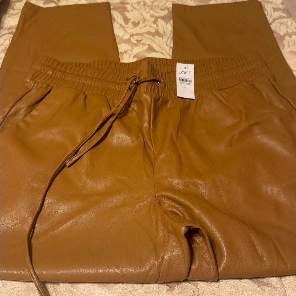NWT Faux Leather Pants